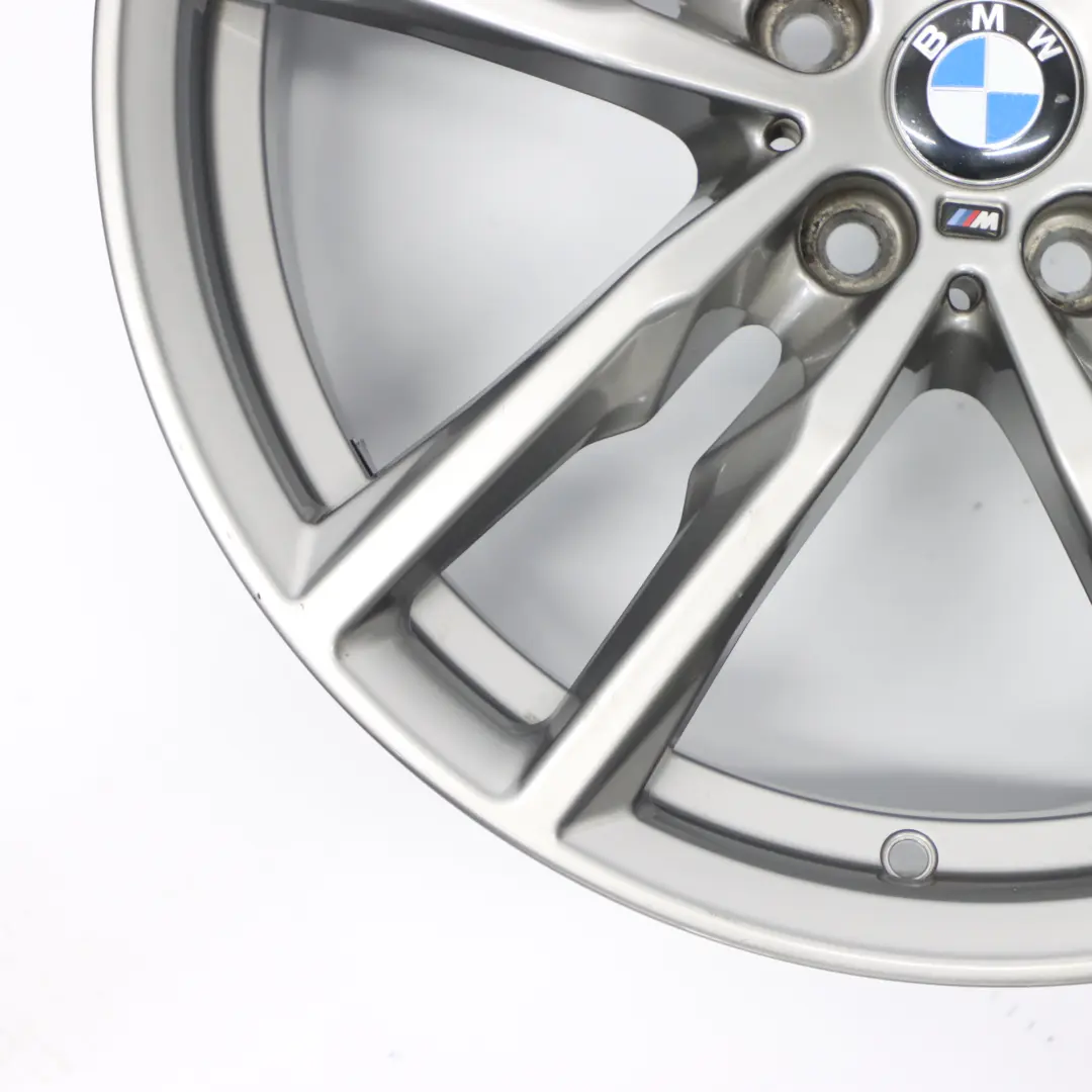 BMW X3 G01 Silver Alloy Wheel Rim M Double Spoke 698 19" 7,5J ET:32 - SKU 8010267-1 - Part number 8010267