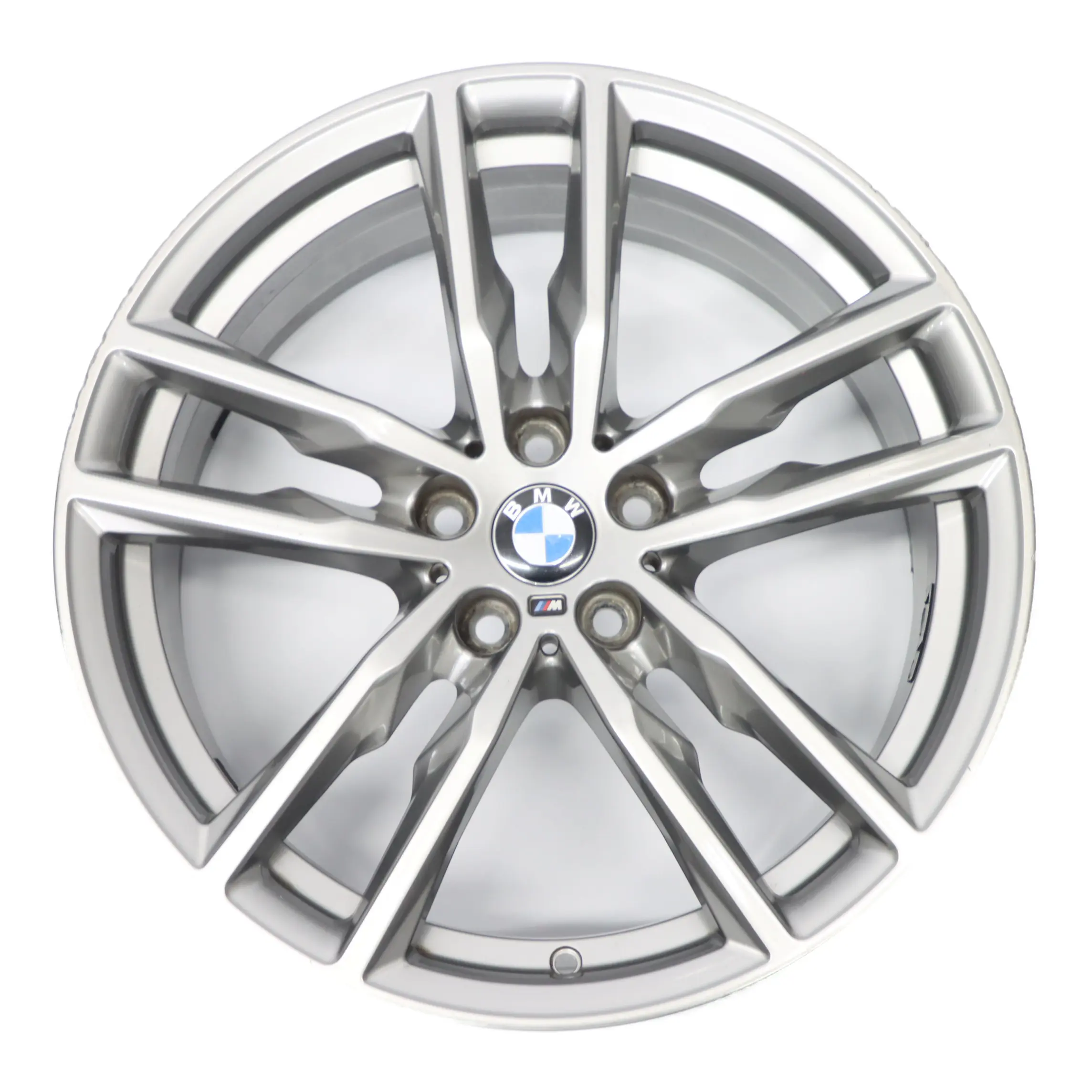 BMW X3 G01 Cerchio in lega argento M a doppie razze 698 19" 7,5J ET:32 8010267