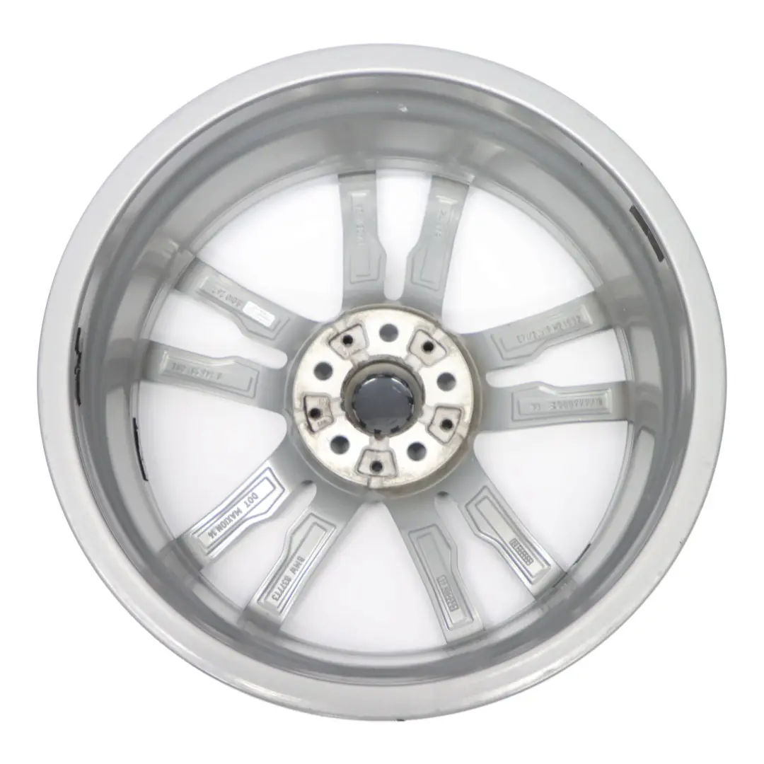 Alloy Wheel Rim M Double Spoke 698 19" 7,5J ET:32 to BMW X3 G01 Silver with Part number 8010267 BMW X3 G01 Silver Alloy Wheel Rim M Double Spoke 698 19" 7,5J ET:32 - SKU 8010267-2 - Part number 8010267