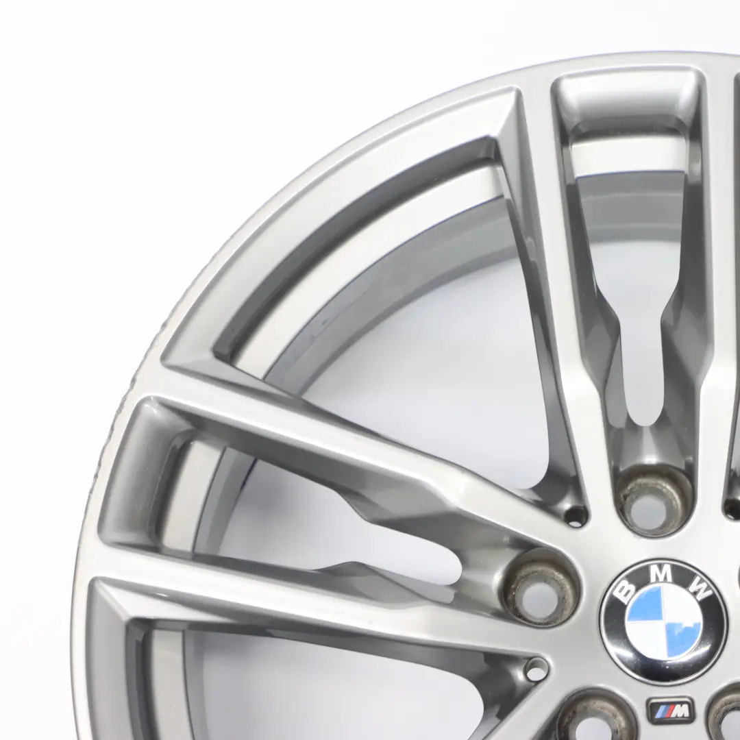 BMW X3 G01 Cerchio in lega argento M a doppie razze 698 19" 7,5J ET:32 - SKU 8010267-2 - Numero di parte 8010267
