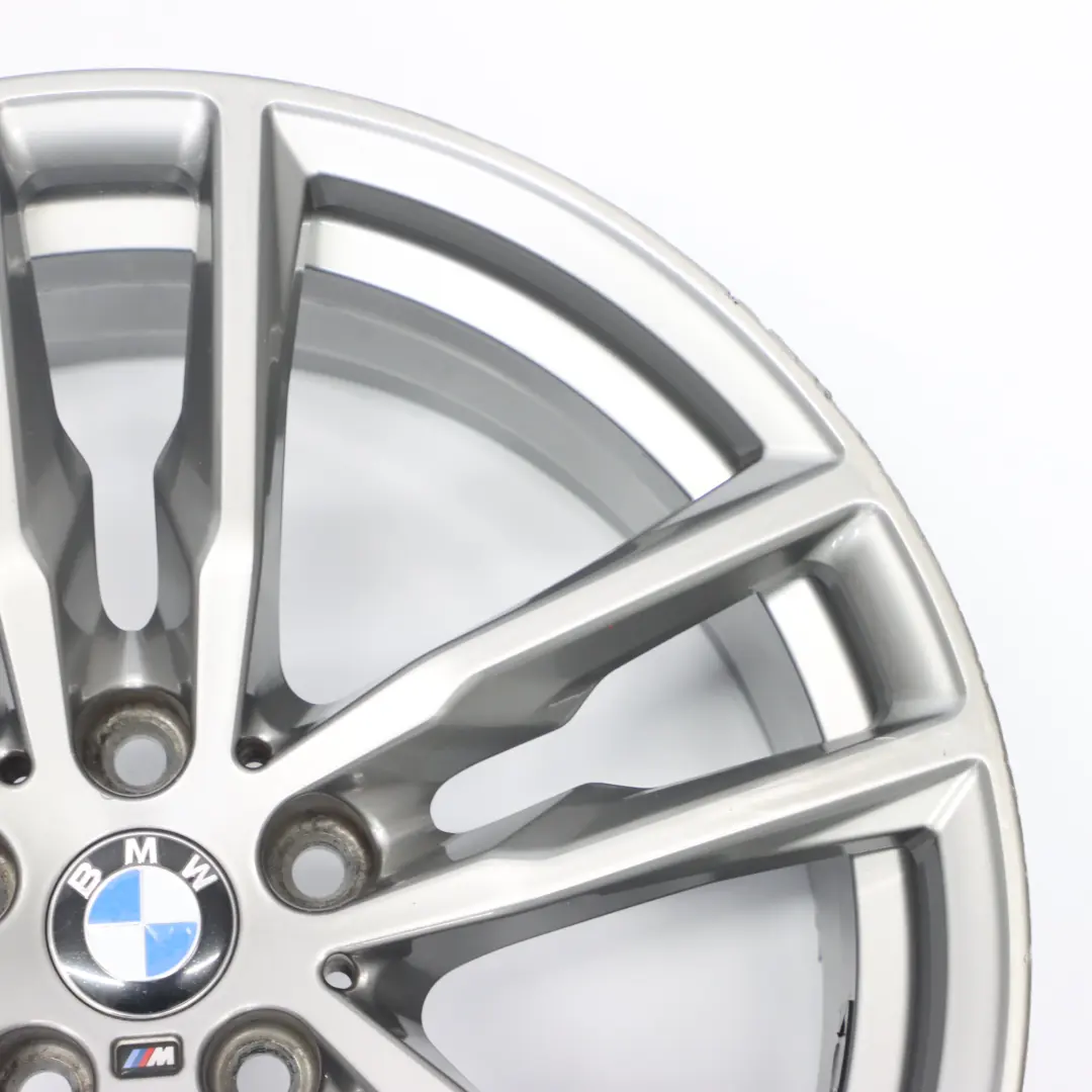 Silberne Leicht metall felge M Doppelspeiche 19" 7,5J ET:32 für BMW X3 G01 mit Teilenummer 8010267 BMW X3 G01 Silberne Leicht metall felge M Doppelspeiche 19" 7,5J ET:32 - SKU 8010267-2 - Teilenummer 8010267