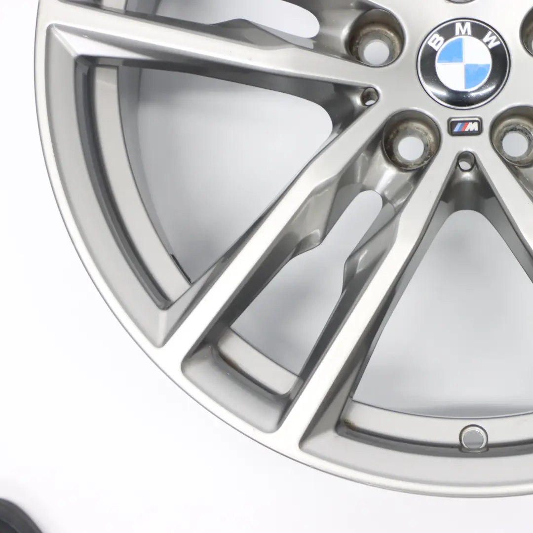 BMW X3 G01 Cerchio in lega argento M a doppie razze 698 19" 7,5J ET:32 - SKU 8010267-2 - Numero di parte 8010267