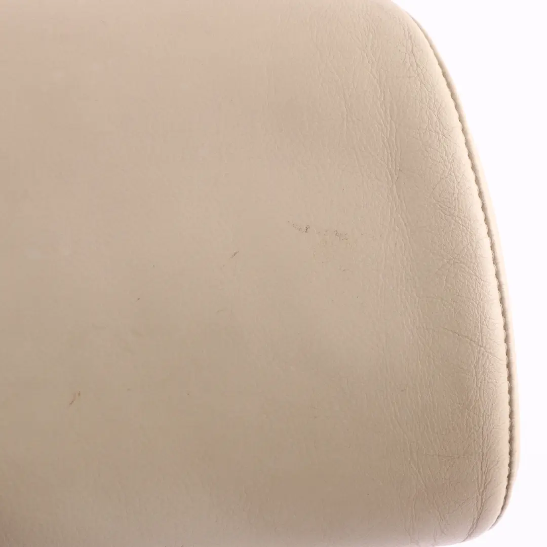BMW X5 E53 Seat Headrest Front Left Right N/O/S Cover Leather Ecru Walknappa - SKU 8024084 - Part number 8024084