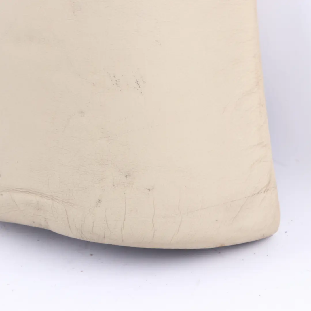 Left Seat N/S Lateral Side Panel Cover Leather Walknappa Ecru to BMW X5 E53 Rear with Part number 8024091 BMW X5 E53 Rear Left Seat N/S Lateral Side Panel Cover Leather Walknappa Ecru - SKU 8024091 - Part number 8024091