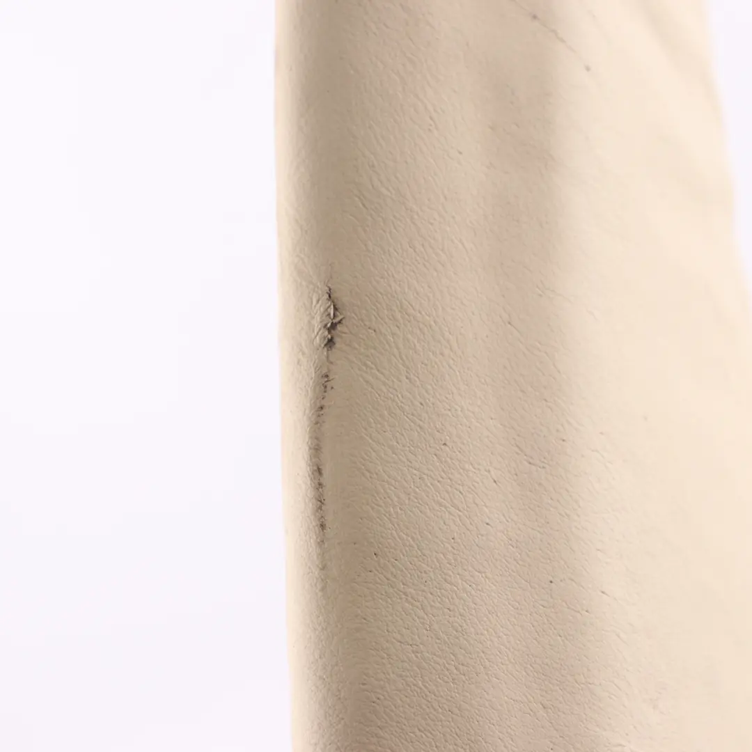 Left Seat N/S Lateral Side Panel Cover Leather Walknappa Ecru to BMW X5 E53 Rear with Part number 8024091 BMW X5 E53 Rear Left Seat N/S Lateral Side Panel Cover Leather Walknappa Ecru - SKU 8024091 - Part number 8024091