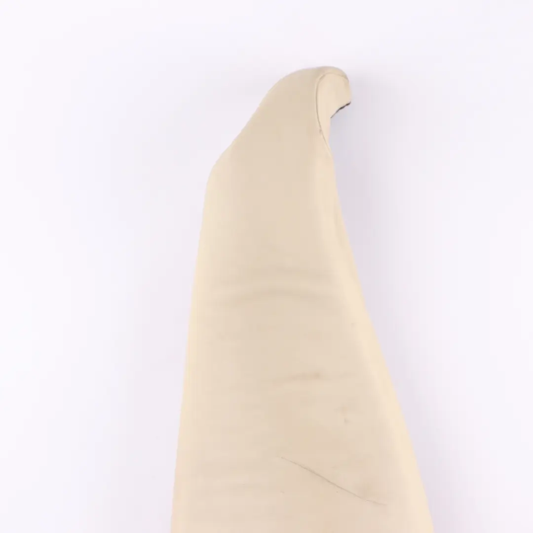 Right Seat O/S Lateral Side Panel Cover Leather Walknappa Ecru to BMW X5 E53 Rear with Part number 8024092 BMW X5 E53 Rear Right Seat O/S Lateral Side Panel Cover Leather Walknappa Ecru - SKU 8024092 - Part number 8024092