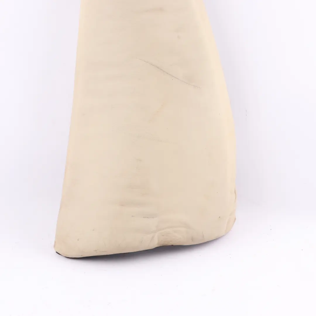 BMW X5 E53 Rear Right Seat O/S Lateral Side Panel Cover Leather Walknappa Ecru - SKU 8024092 - Part number 8024092