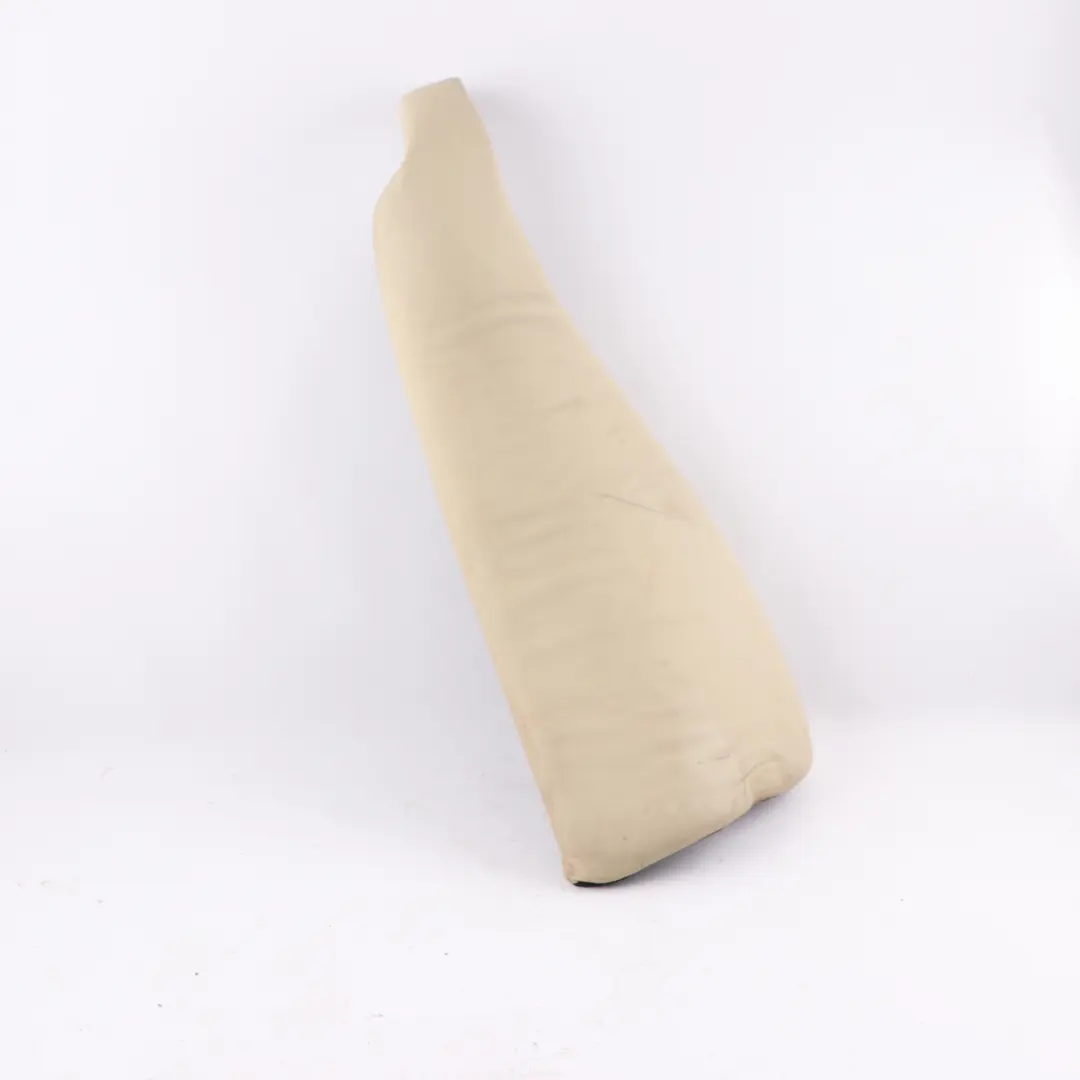 BMW X5 E53 Rear Right Seat O/S Lateral Side Panel Cover Leather Walknappa Ecru - SKU 8024092 - Part number 8024092