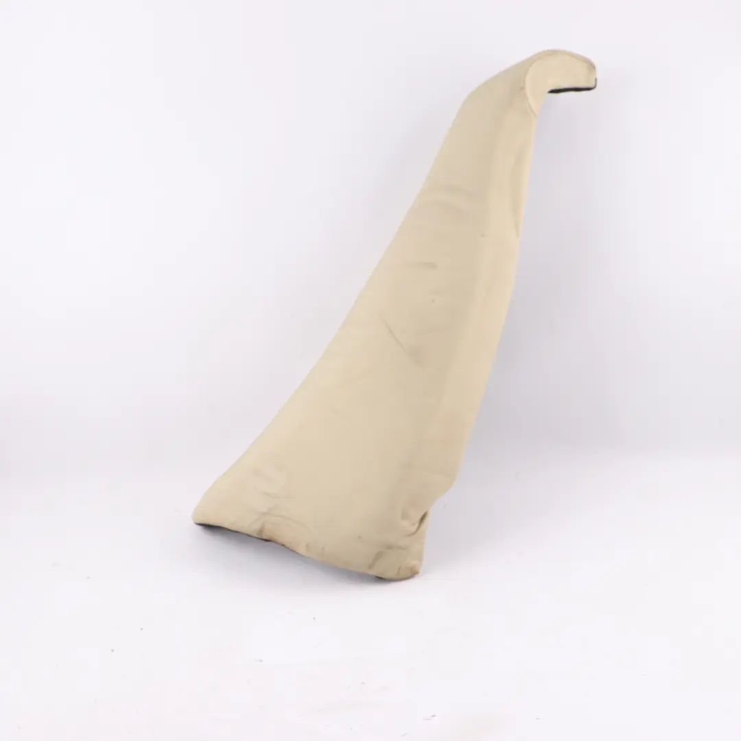 Right Seat O/S Lateral Side Panel Cover Leather Walknappa Ecru to BMW X5 E53 Rear with Part number 8024092 BMW X5 E53 Rear Right Seat O/S Lateral Side Panel Cover Leather Walknappa Ecru - SKU 8024092 - Part number 8024092