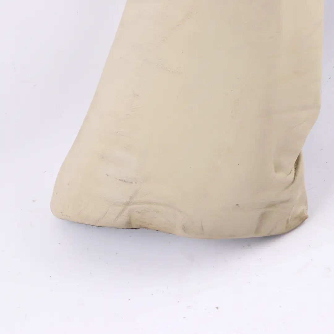 BMW X5 E53 Rear Right Seat O/S Lateral Side Panel Cover Leather Walknappa Ecru - SKU 8024092 - Part number 8024092