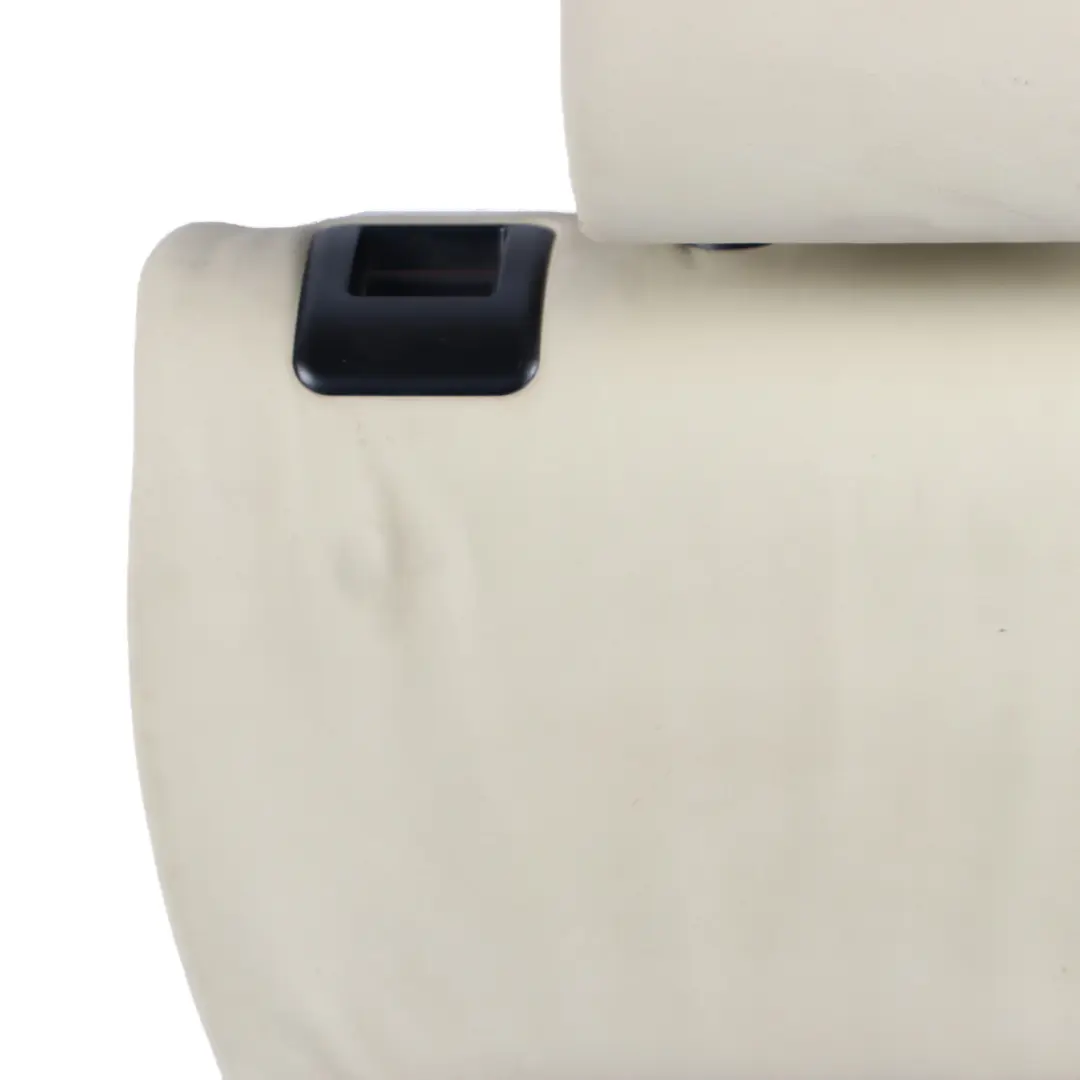BMW X5 E53 Rear Seat Backrest Cover Right O/S Leather Walknappa Ecru - SKU 8026324 - Part number 8026324