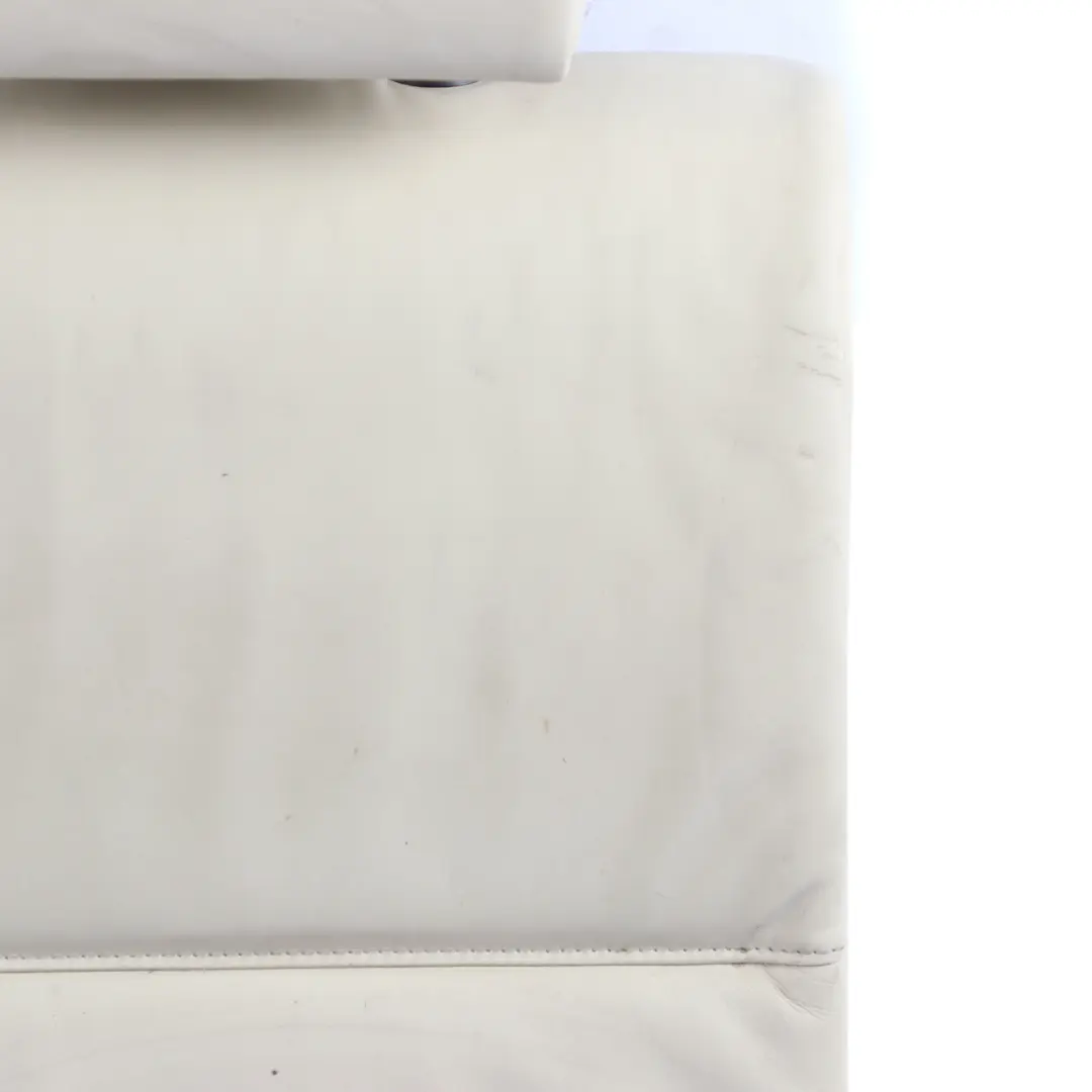 BMW X5 E53 Rear Seat Backrest Cover Right O/S Leather Walknappa Ecru - SKU 8026324 - Part number 8026324