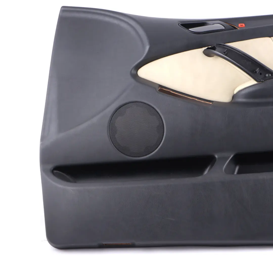 Door Card Front Right O/S Interior Trim Panel Leather Walknappa Ecru to BMW X5 E53 with Part number 8028152 BMW X5 E53 Door Card Front Right O/S Interior Trim Panel Leather Walknappa Ecru - SKU 8028152 - Part number 8028152