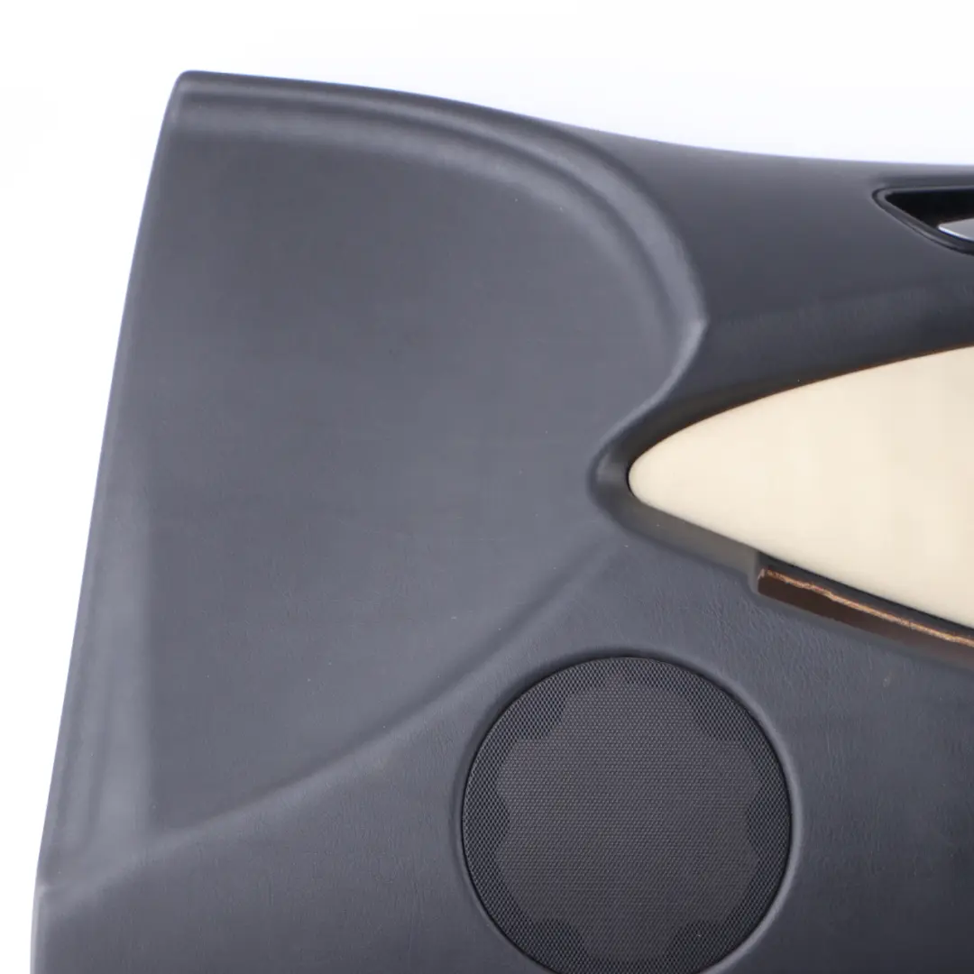 BMW X5 E53 Door Card Front Right O/S Interior Trim Panel Leather Walknappa Ecru - SKU 8028152 - Part number 8028152