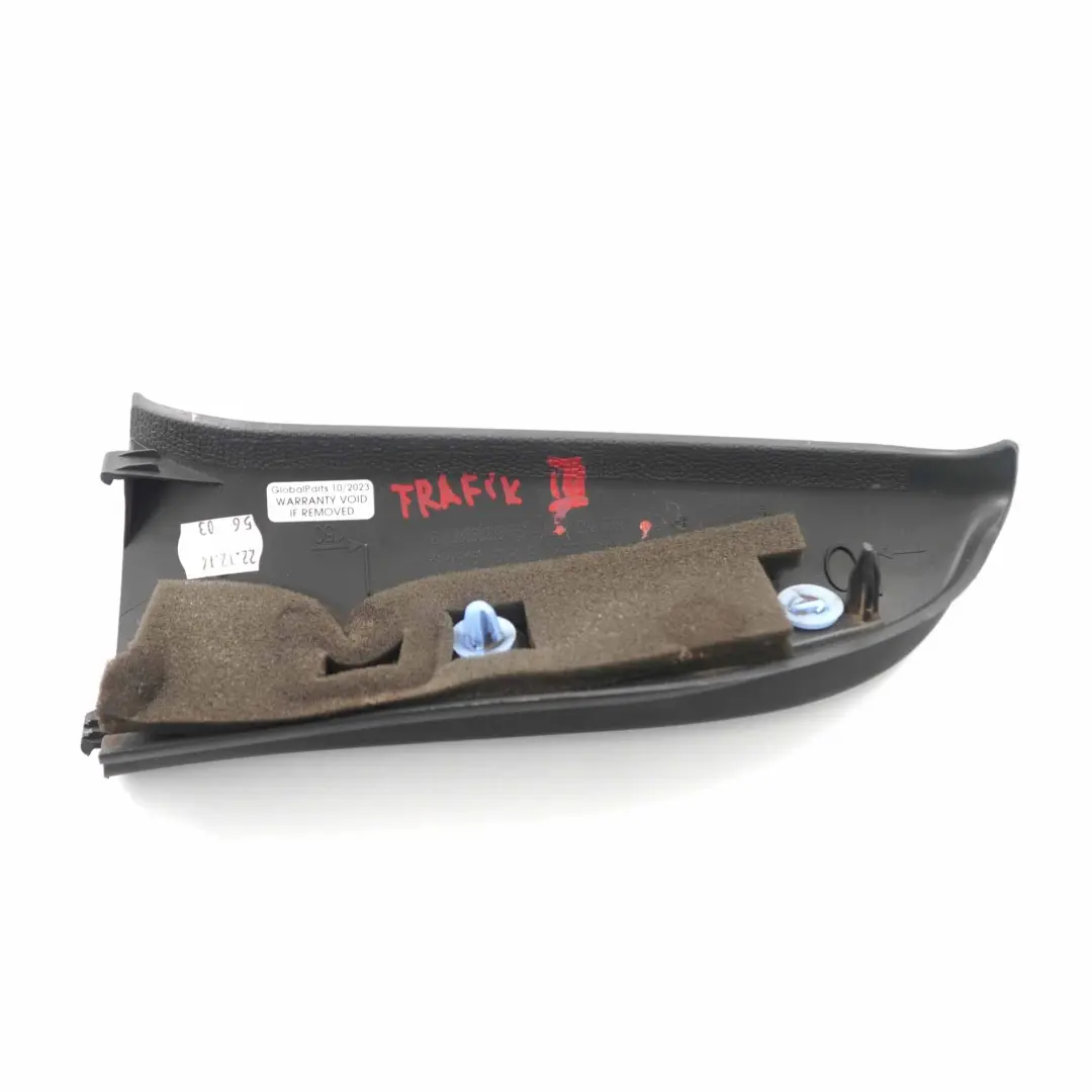 Renault Trafic 3 Cache miroir porte droite Interior Cap Trim - SKU 802925398 - Numéro de pièce 802925398