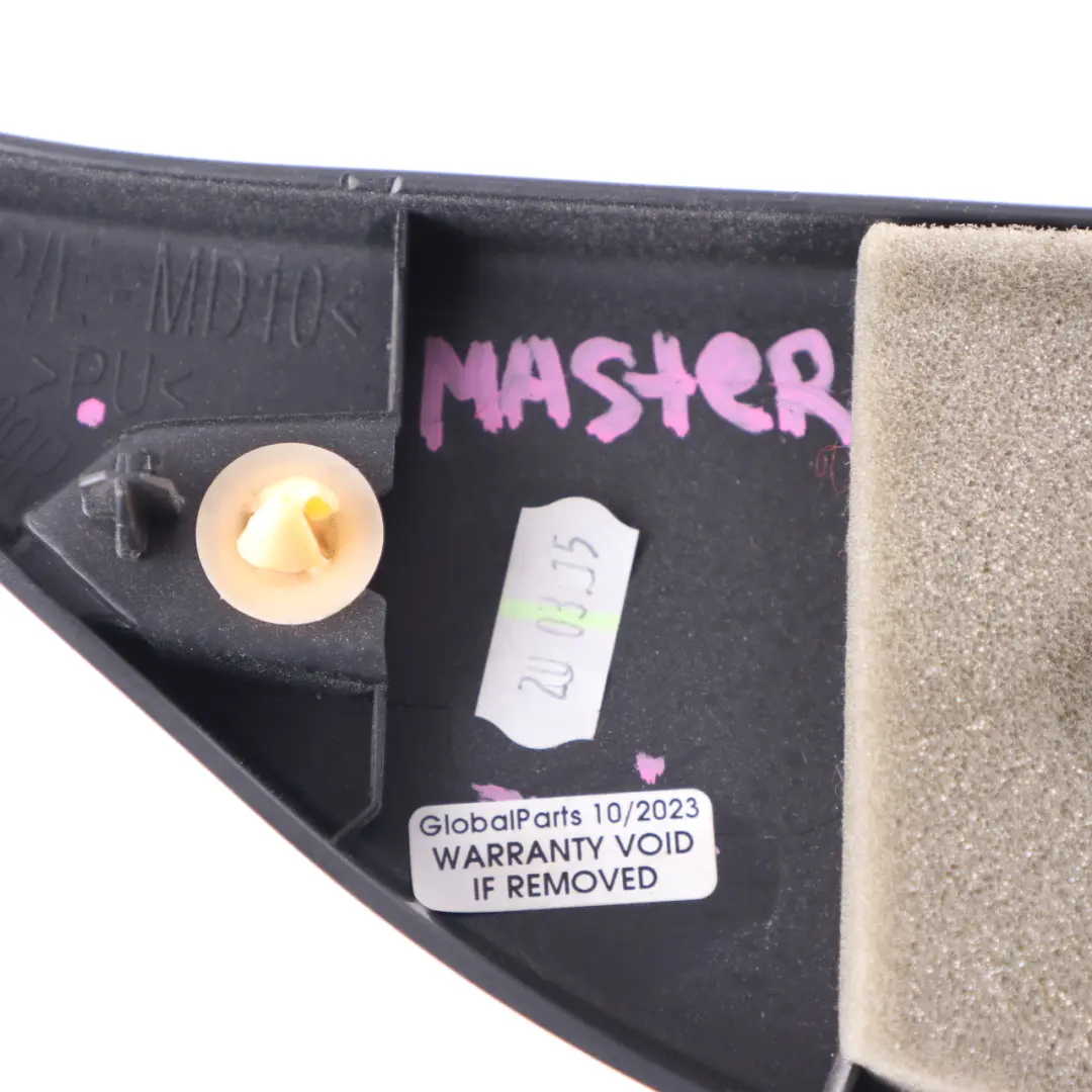 Mirror Cover Door Left N/S Interior Cap Trim to Renault Master 3 with Part number 802930009R Renault Master 3 Mirror Cover Door Left N/S Interior Cap Trim - SKU 802930009R - Part number 802930009R