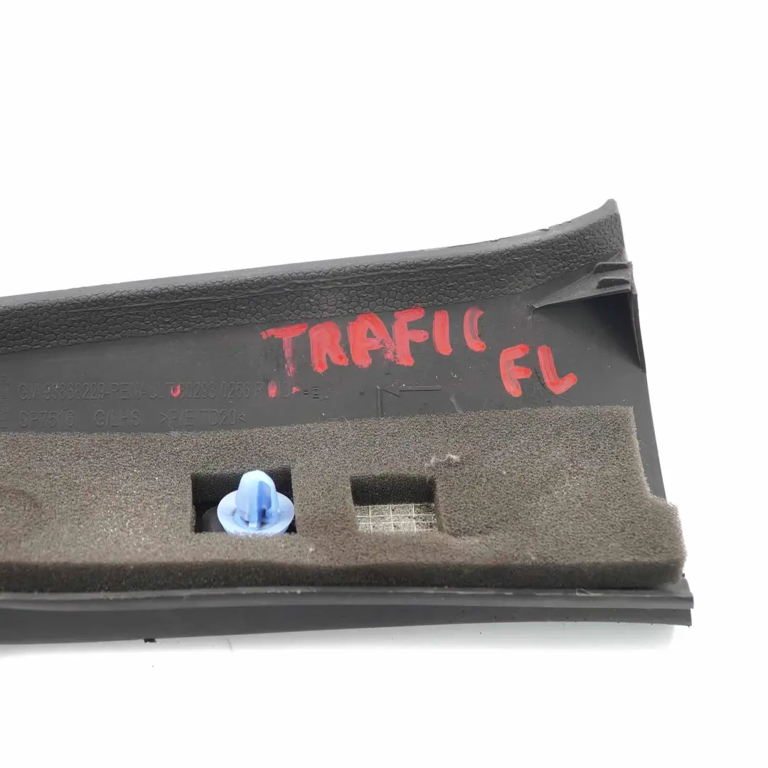 Triangolo Coprispecchietto Porta Sinistra Interno per Renault Trafic 3 con numero di parte 802930256R Renault Trafic 3 Triangolo Coprispecchietto Porta Sinistra Interno - SKU 802930256R - Numero di parte 802930256R