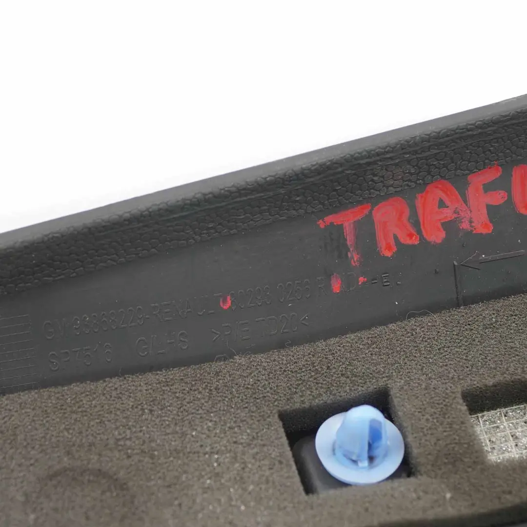 Renault Trafic 3 Dreieck Spiegel Abdeckung Tür links verkleidung - SKU 802930256R - Teilenummer 802930256R