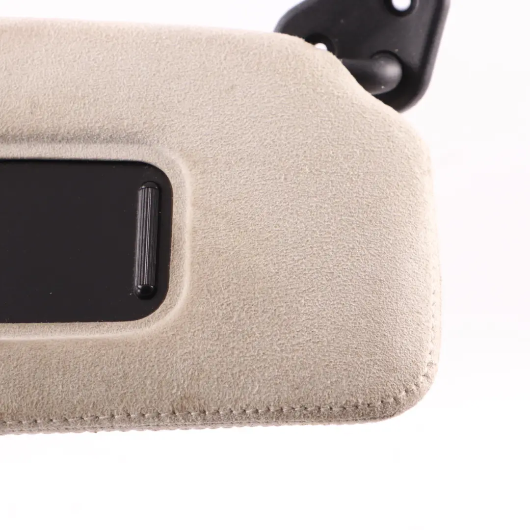 Sun Visor Mirror Panel Sunvisor Left Right N/O/S Set Platin Alcantara to BMW E63 with Part number 8029791 BMW E63 Sun Visor Mirror Panel Sunvisor Left Right N/O/S Set Platin Alcantara - SKU 8029791/8029790 - Part number 8029791