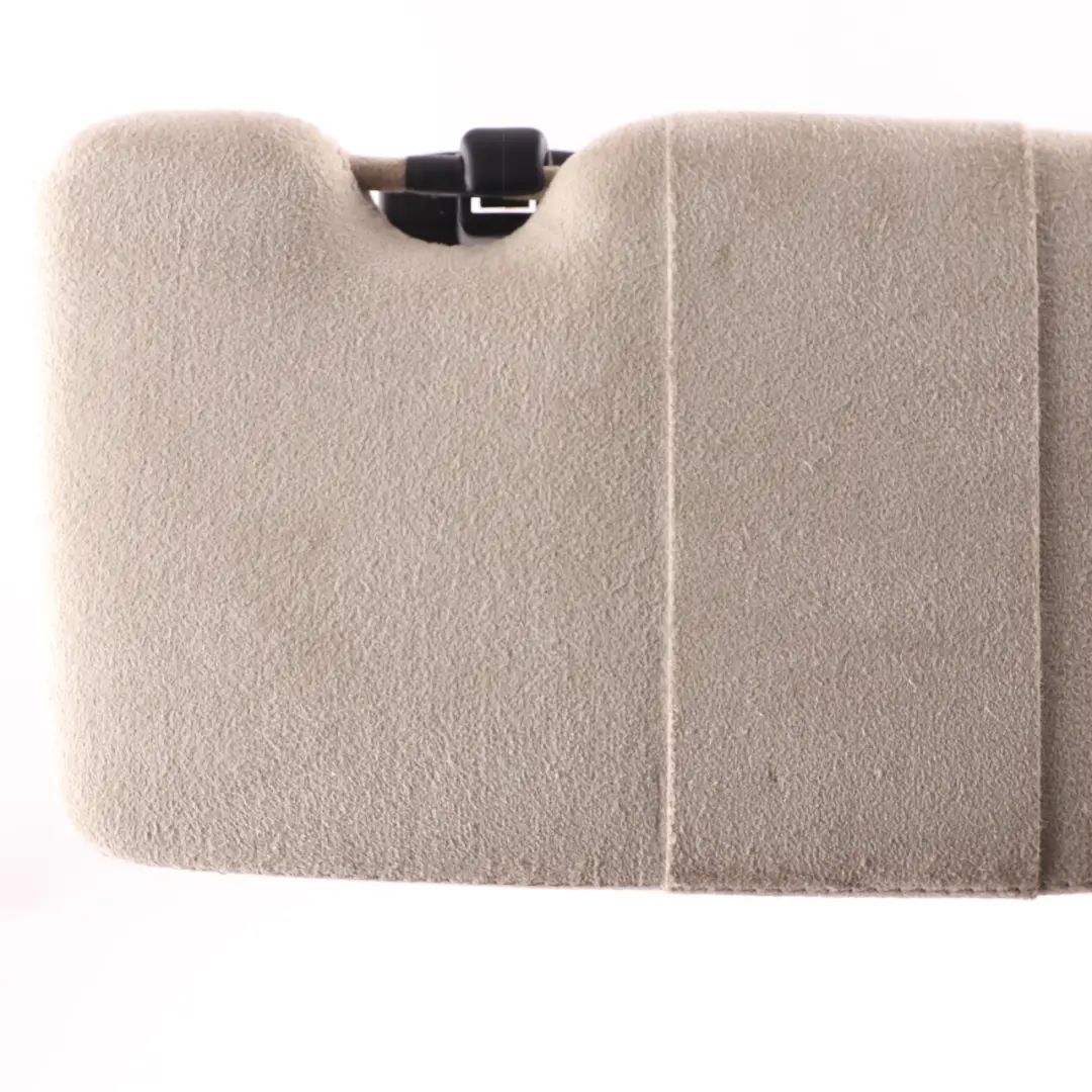 BMW E63 Sun Visor Mirror Panel Sunvisor Left Right N/O/S Set Platin Alcantara - SKU 8029791/8029790 - Part number 8029791