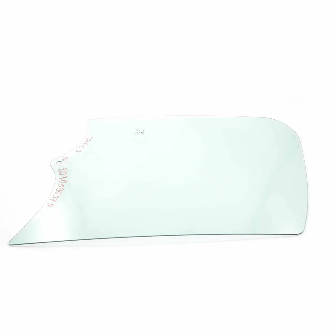 Cristal Puerta Delantera Derecha AS2 para Renault Trafic 3 Opel Vivaro B con número de pieza 803009537R Renault Trafic 3 Opel Vivaro B Cristal Puerta Delantera Derecha AS2 - SKU 803009537R - Número de pieza 803009537R