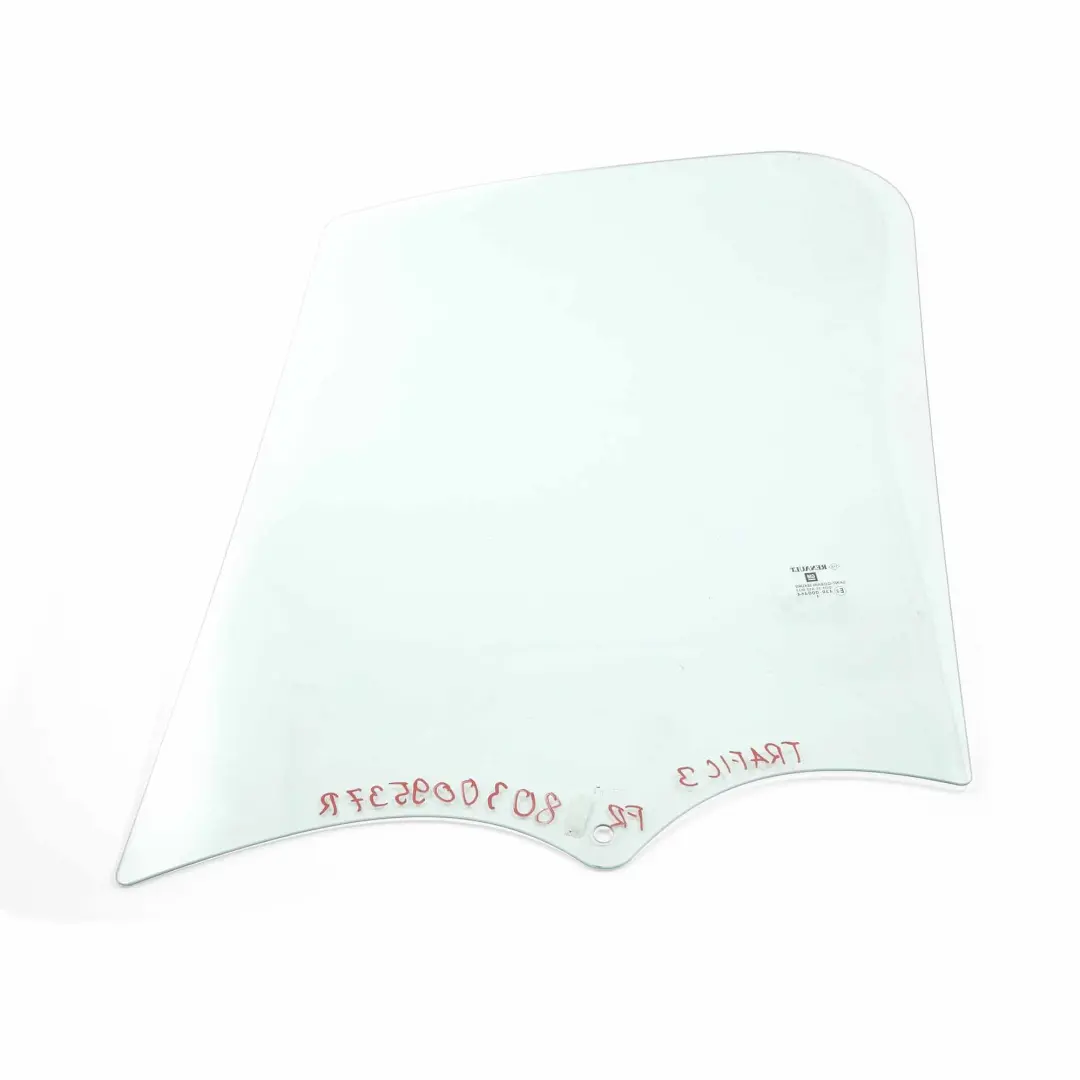 Cristal Puerta Delantera Derecha AS2 para Renault Trafic 3 Opel Vivaro B con número de pieza 803009537R Renault Trafic 3 Opel Vivaro B Cristal Puerta Delantera Derecha AS2 - SKU 803009537R - Número de pieza 803009537R