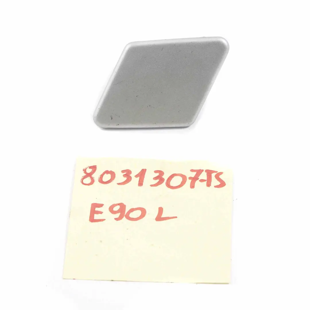 Spray Nozzle Flap Left N/S Titansilber Silver Metallic - 354 to BMW E90 Cover with Part number 8031307 BMW E90 Cover Spray Nozzle Flap Left N/S Titansilber Silver Metallic - 354 - SKU 8031307-TS - Part number 8031307