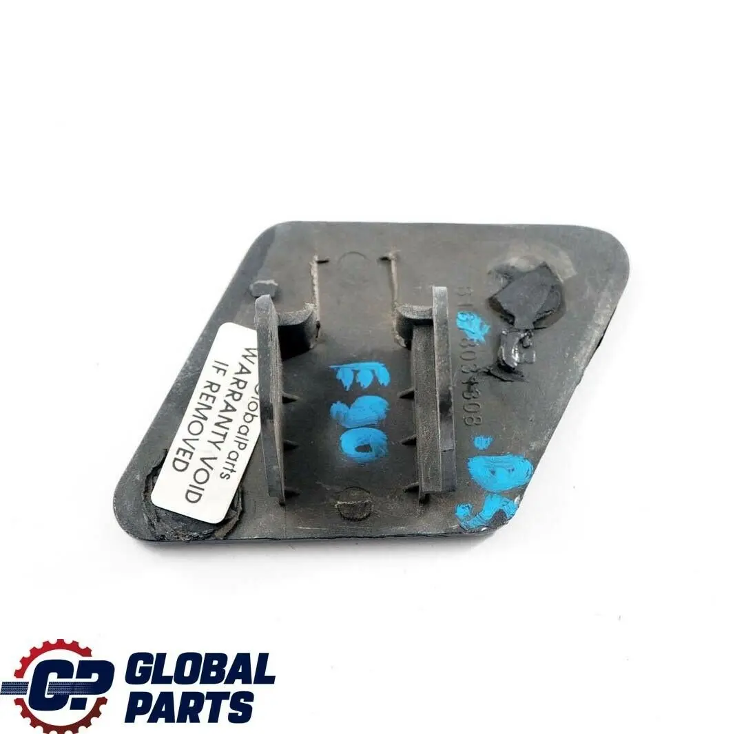 BMW E90 Tapa Spray Boquilla Flap Derecha Negro Zafiro - SKU 8031308-BS - Número de pieza 8031308
