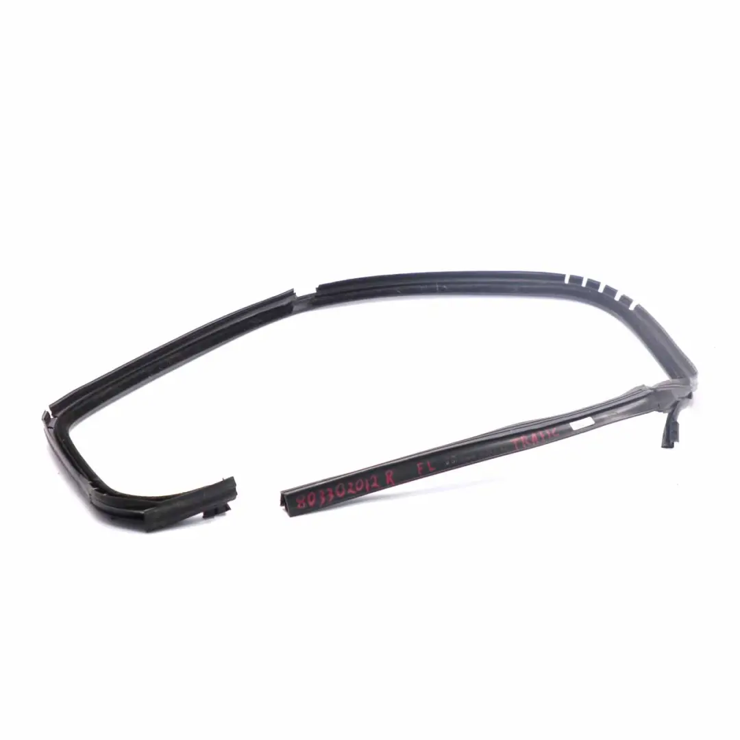 Sello Puerta Delantera Izquierda Ventana Guía para Renault Trafic III con número de pieza 803302012R Renault Trafic III Sello Puerta Delantera Izquierda Ventana Guía - SKU 803302012R - Número de pieza 803302012R