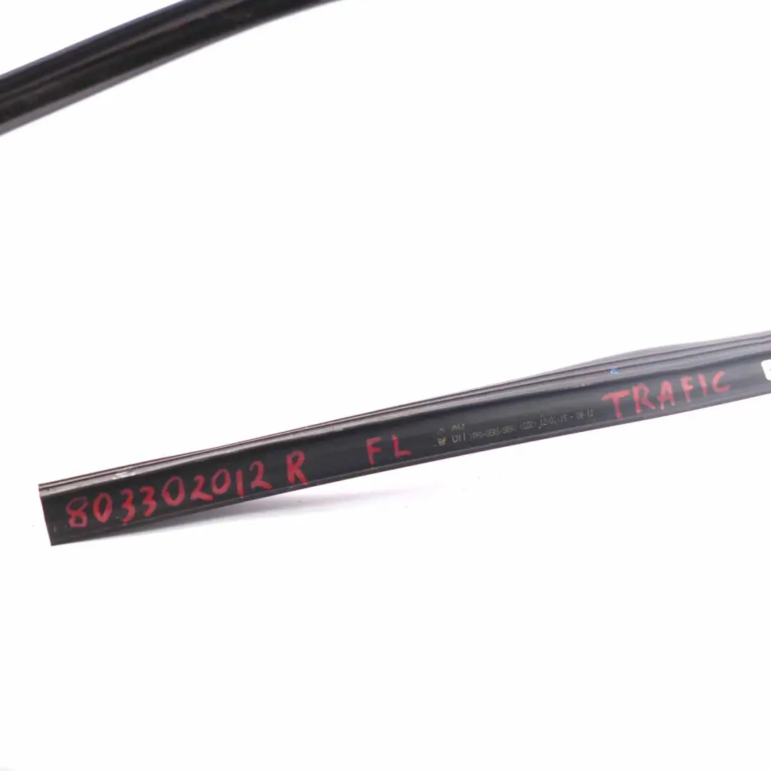 Renault Trafic III Joint Porte Avant Gauche Fenêtre Caoutchouc Guide - SKU 803302012R - Numéro de pièce 803302012R