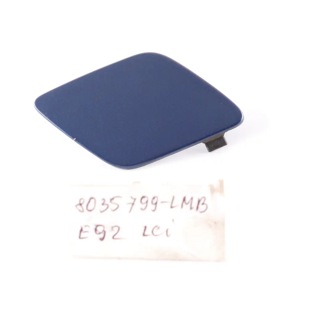 Paraurti anteriore Gancio occhiello Nero Zaffiro 475 8041202 per BMW E92 E93 M Sport con numero di parte 8035799 BMW E92 E93 M Sport Paraurti anteriore Gancio occhiello Nero Zaffiro 475 8041202 - SKU 8035799-LMB - Numero di parte 8035799