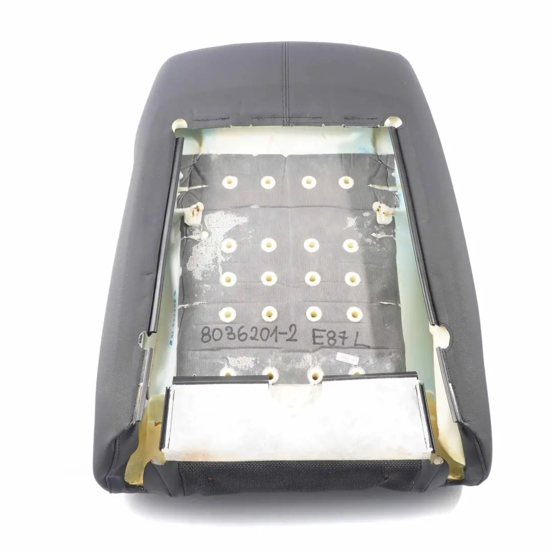 Sitz vorne links Stoff Sensatec Sport Flashpoint Innenraumlehne für BMW E87 mit Teilenummer 8036201 BMW E87 Sitz vorne links Stoff Sensatec Sport Flashpoint Innenraumlehne - SKU 8036201-2 - Teilenummer 8036201