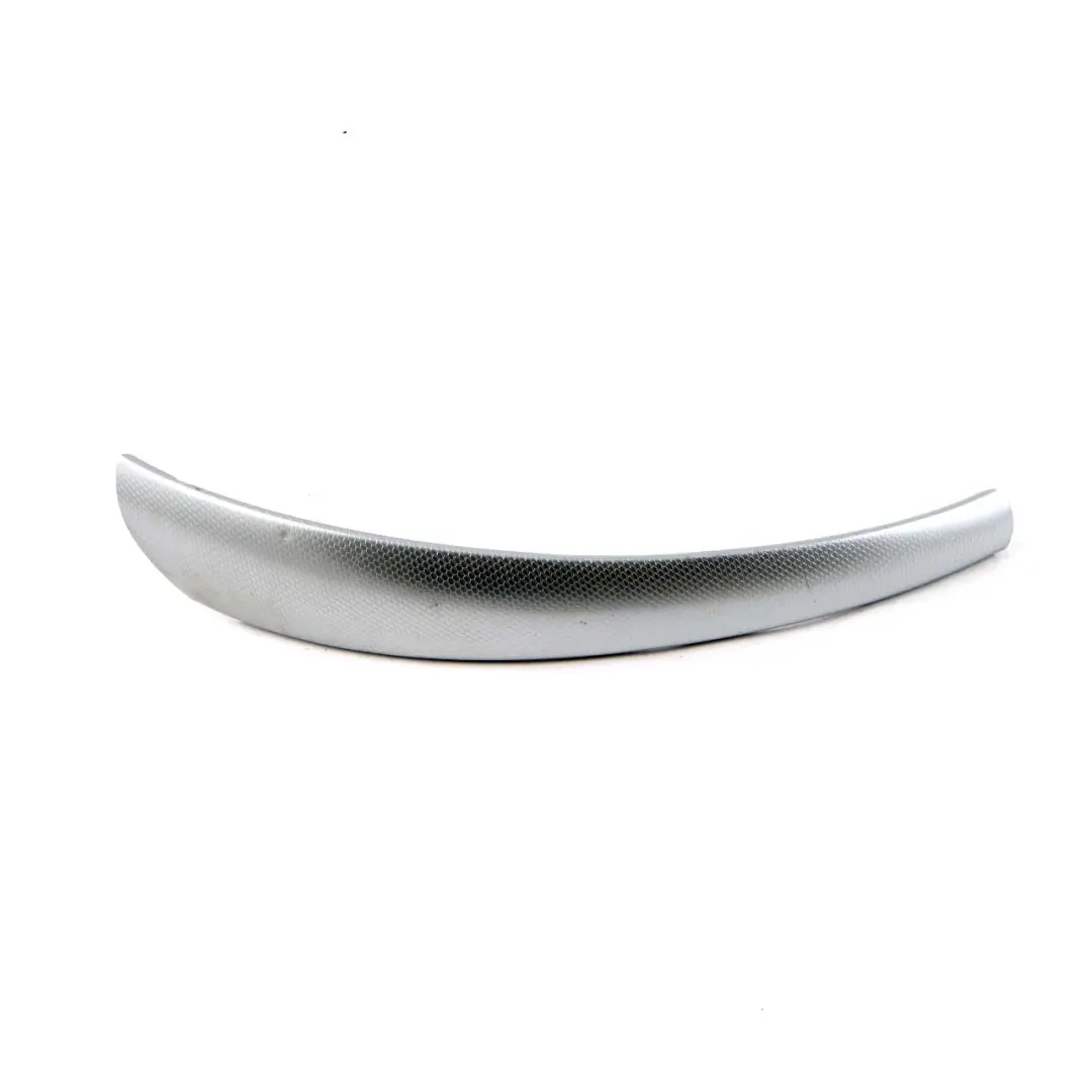 BMW 1 E87 Striscia maniglia interna sinistra in alluminio Argento Ghiaccio - SKU 8036227 - Numero di parte 8036227