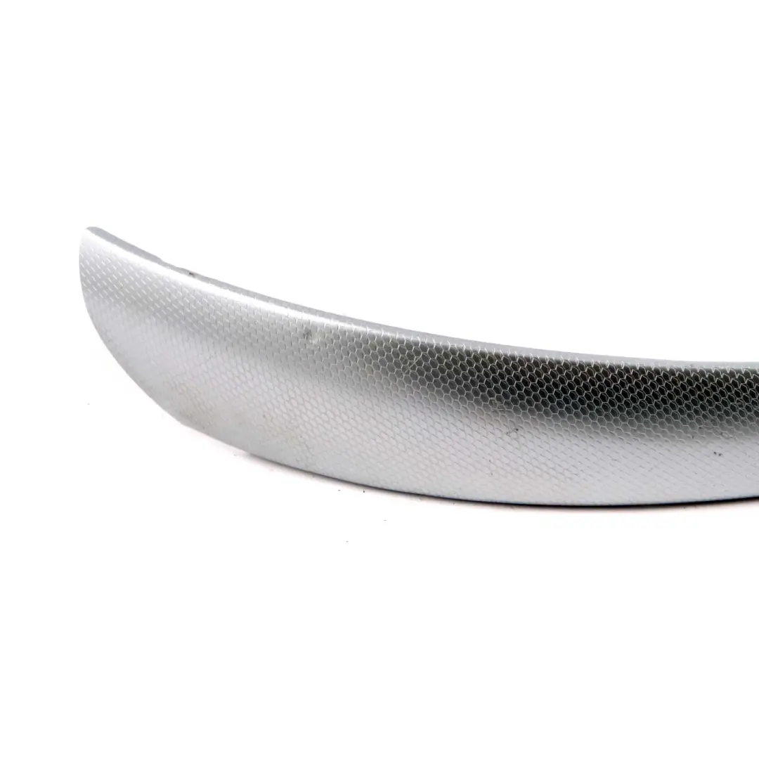BMW 1 E87 Striscia maniglia interna sinistra in alluminio Argento Ghiaccio - SKU 8036227 - Numero di parte 8036227