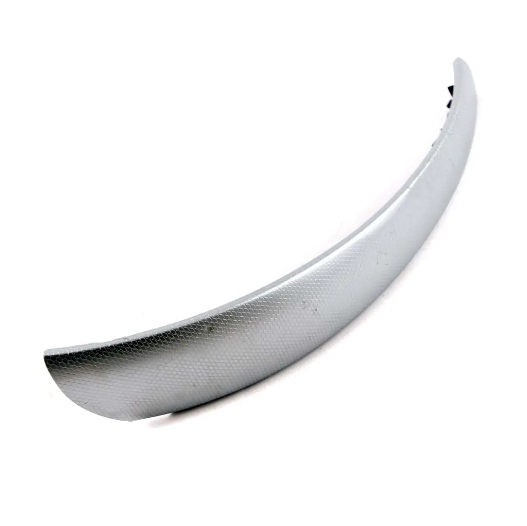 BMW 1 E87 Striscia maniglia interna sinistra in alluminio Argento Ghiaccio - SKU 8036227 - Numero di parte 8036227