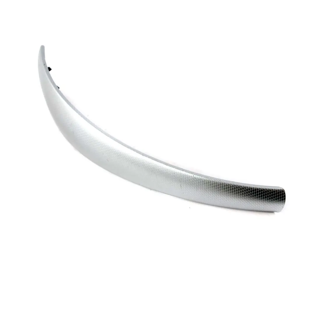 BMW 1 E87 Striscia maniglia interna sinistra in alluminio Argento Ghiaccio - SKU 8036227 - Numero di parte 8036227