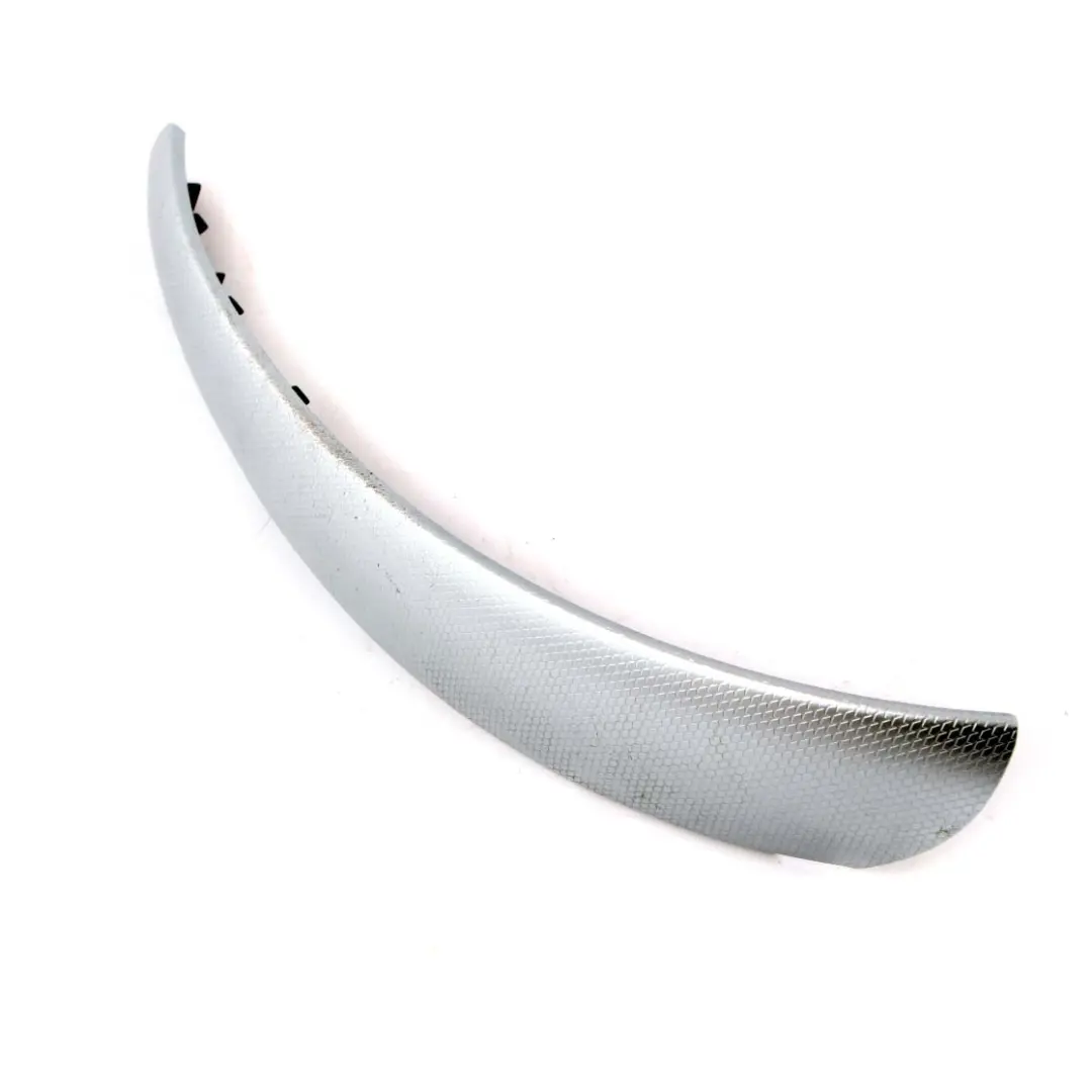 BMW 1 E87 Striscia maniglia interna destra in alluminio Glacier Silver - SKU 8036228 - Numero di parte 8036228