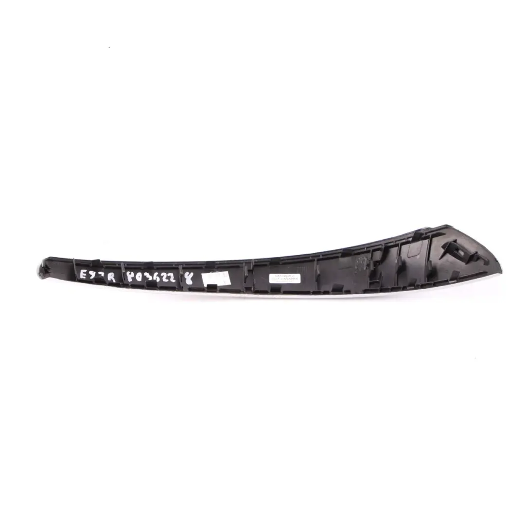 BMW 1 E87 Striscia maniglia interna destra in alluminio Glacier Silver - SKU 8036228 - Numero di parte 8036228