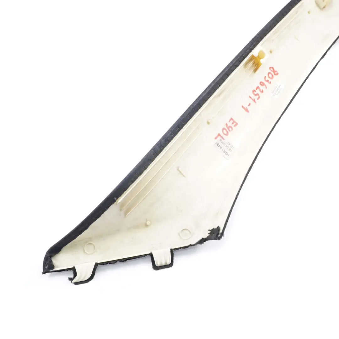  Embellecedor InteriorBMW E90 E91 LCI Columna Pilar A Izquierda Antracita - SKU 8036251-1 - Número de pieza 7058331
