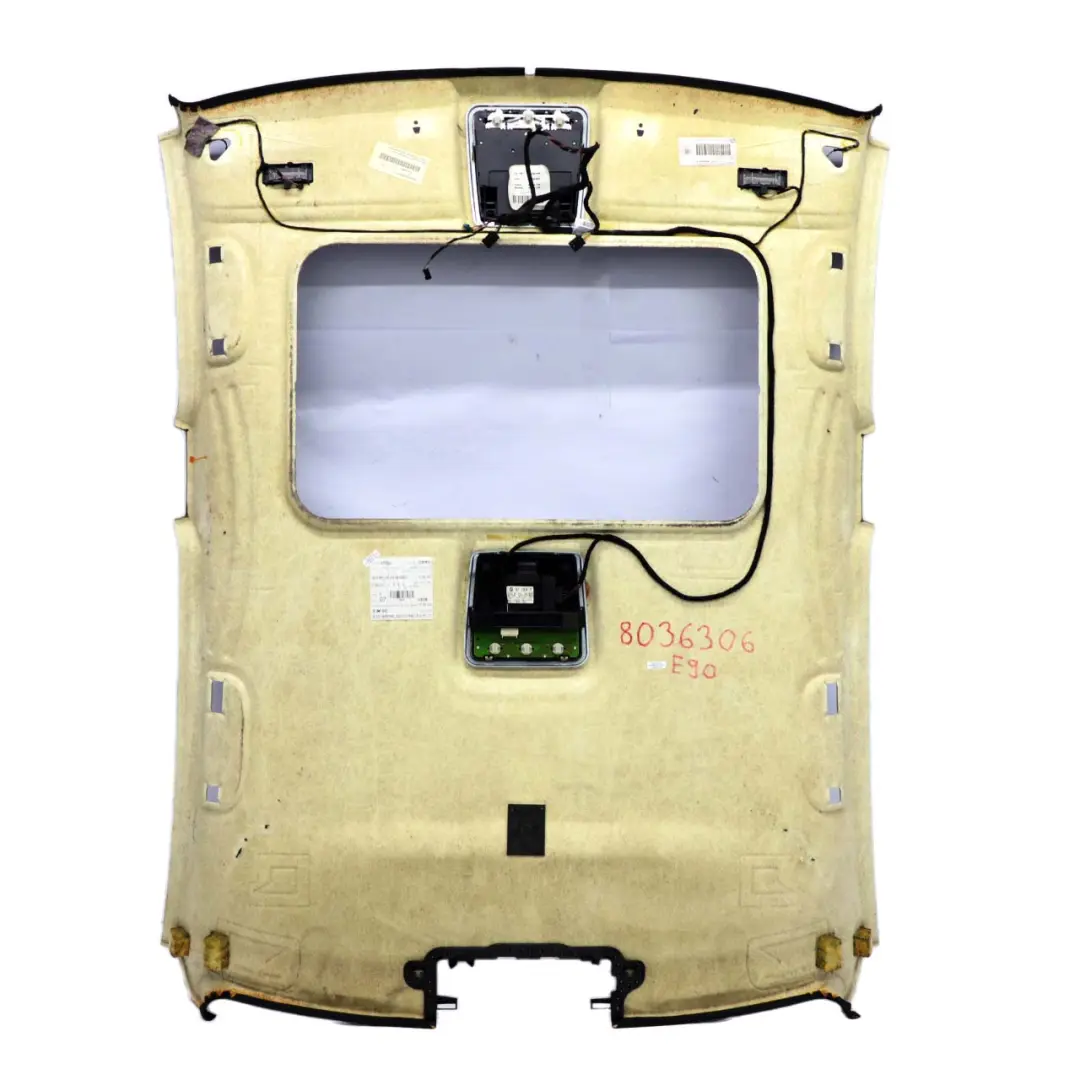 Komplet podsufitki czarna M-Pakiet do BMW E90 o numerze 8036306 BMW E90 Komplet podsufitki czarna M-Pakiet - SKU 8036306 - Numer Części 8036306