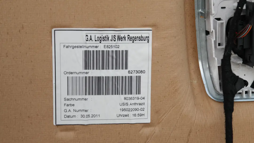 Complete Headlining Roof Lining Black M Sport + Pillar to BMW 1 SERIES E87 E87N LCi with Part number 51448036323 BMW 1 SERIES E87 E87N LCi Complete Headlining Roof Lining Black M Sport + Pillar - SKU 8036323-1 - Part number 51448036323