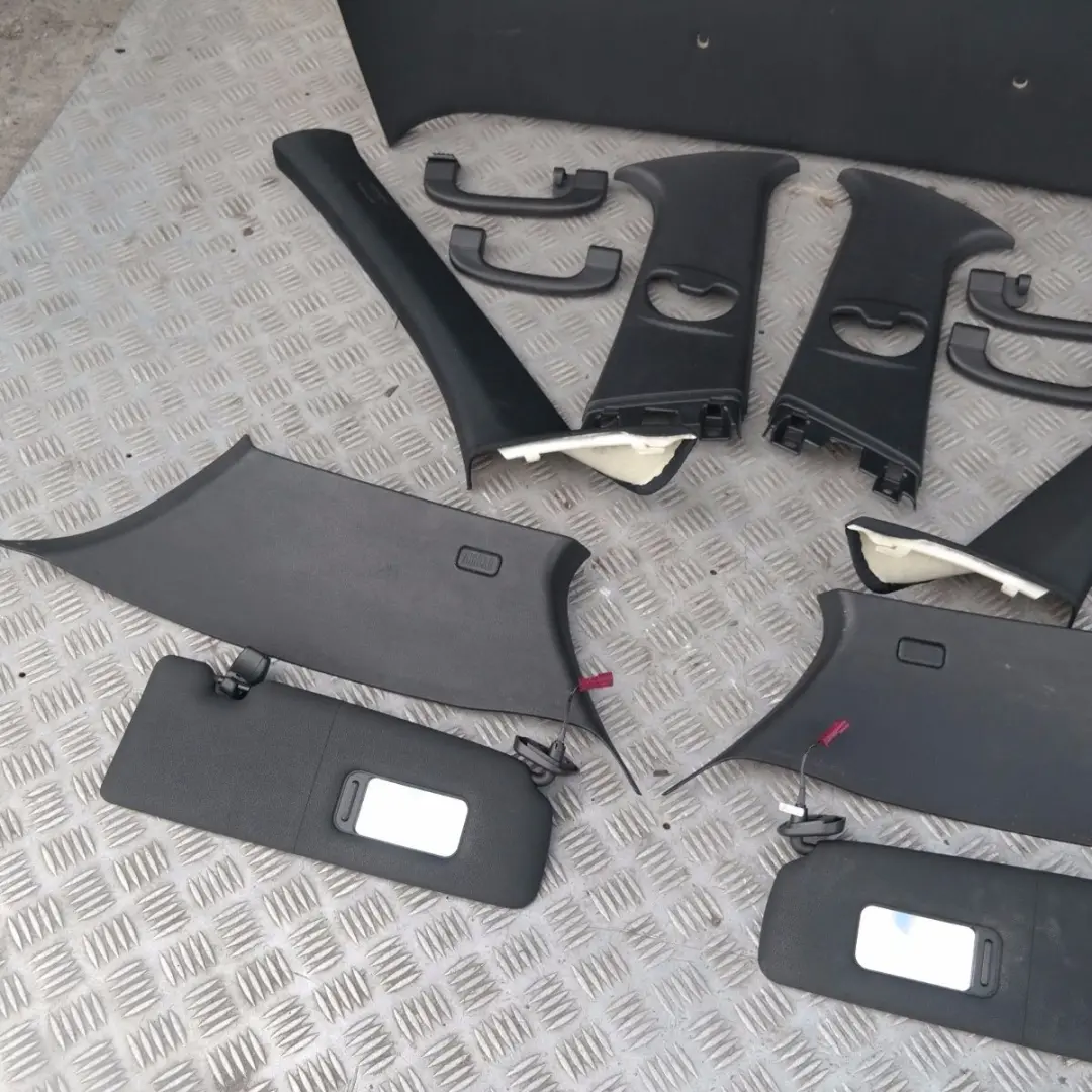 BMW 1 SERIES E87 E87N LCi Complete Headlining Roof Lining Black M Sport + Pillar - SKU 8036323 - Part number 51448036323