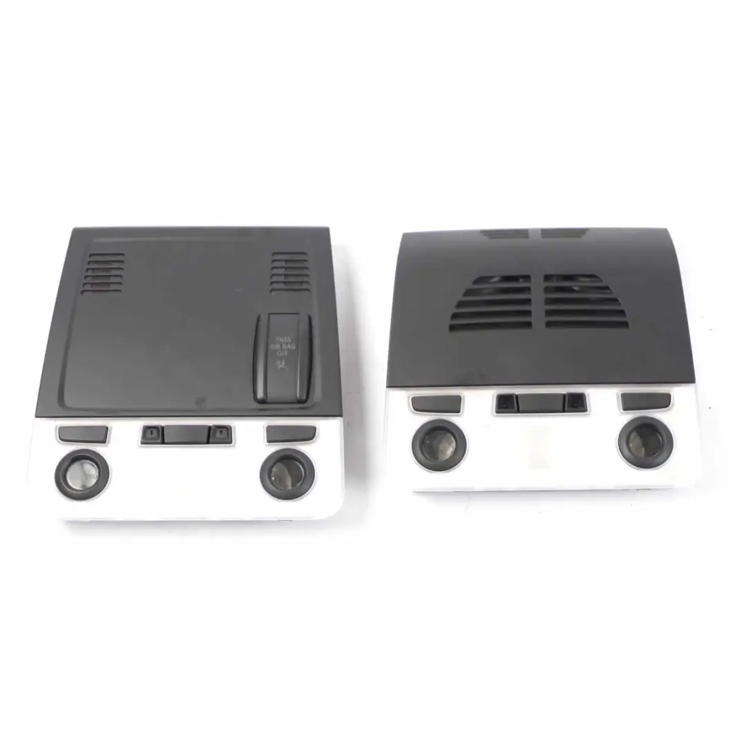 BMW E87 Pillar Lining Cover Panel Black Anthrazit M Sport Roof Lamp Grab Set - SKU 8036325-2 - Part number 8036325
