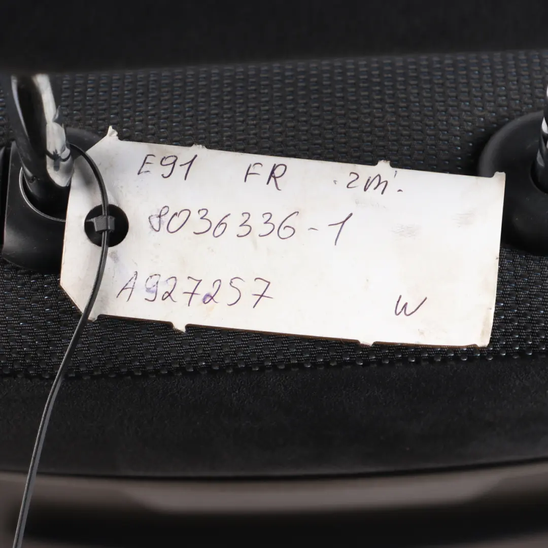 BMW E90 E91 LCI M Sport Cloth Interior Seat Front Right O/S Alcantara - SKU 8036336-1 - Part number 8036336