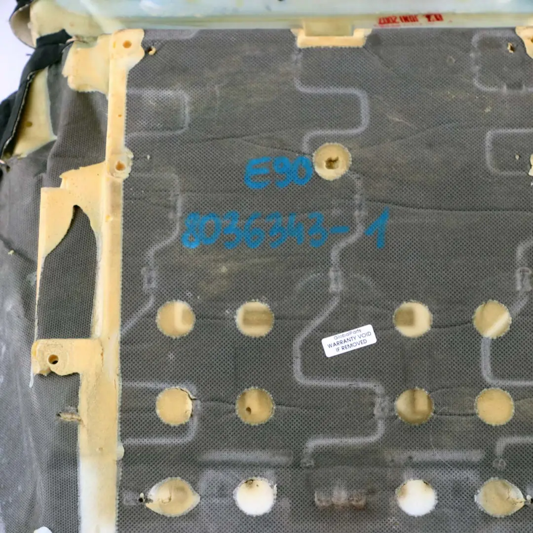 Sedile sportivo anteriore sinistro destro Rivestimento tessuto per BMW E90 E91 con numero di parte 8036343 BMW E90 E91 Sedile sportivo anteriore sinistro destro Rivestimento tessuto - SKU 8036343-1 - Numero di parte 8036343