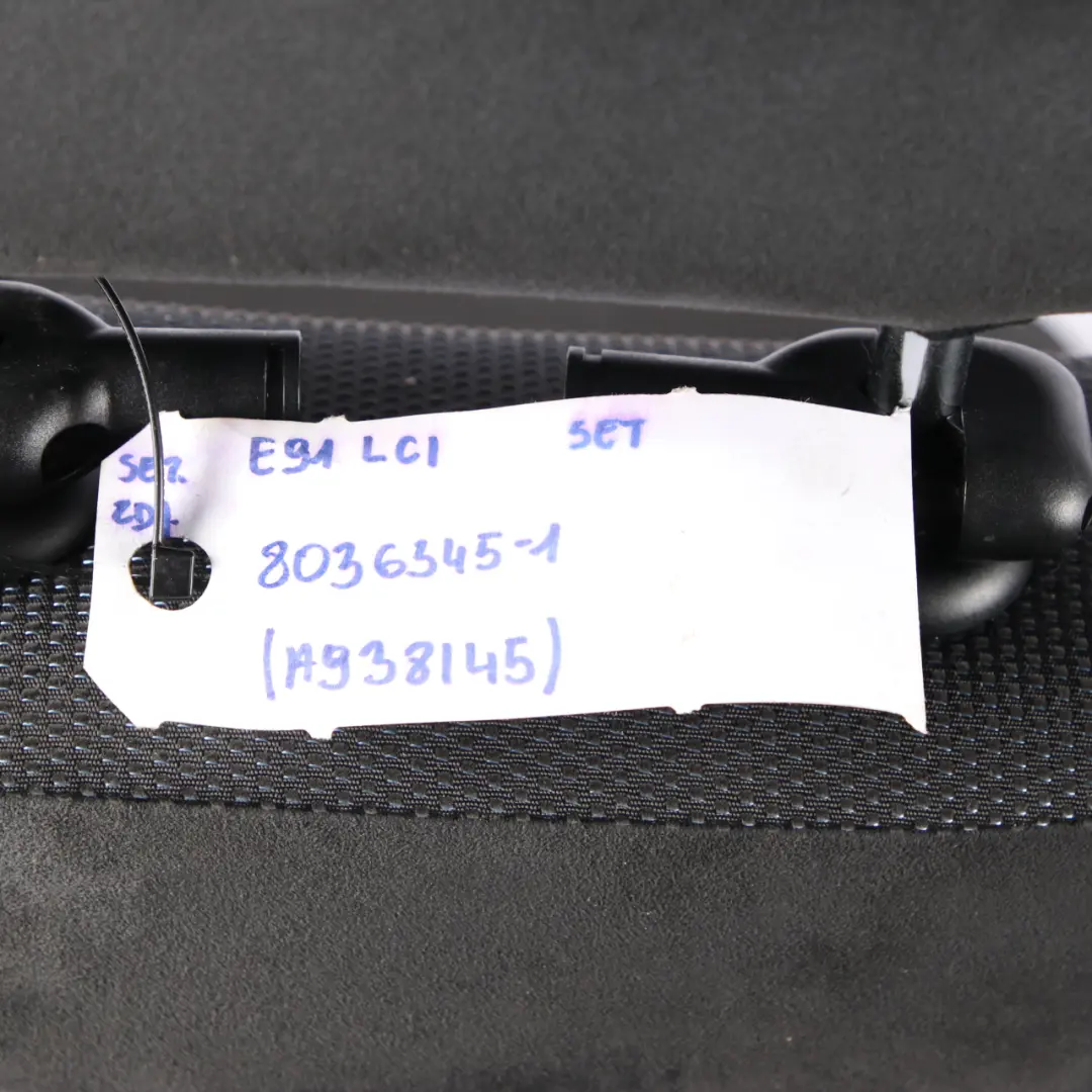 Alcantara Cloth Interior Set Seats Seat with Door Cards to BMW E91 LCI M Sport with Part number 8036345 BMW E91 LCI M Sport Alcantara Cloth Interior Set Seats Seat with Door Cards - SKU 8036345-1 - Part number 8036345