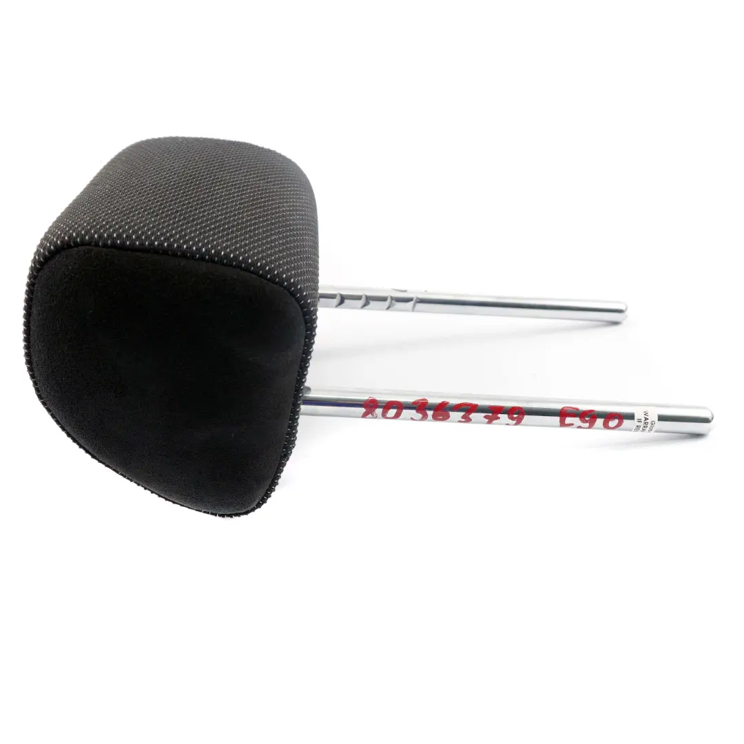 Asiento Trasero Tela Reposacabezas Anthrazit Alcantara para BMW E90 E91 LCI M Sport con número de pieza 8036379 BMW E90 E91 LCI M Sport Asiento Trasero Tela Reposacabezas Anthrazit Alcantara - SKU 8036379 - Número de pieza 8036379