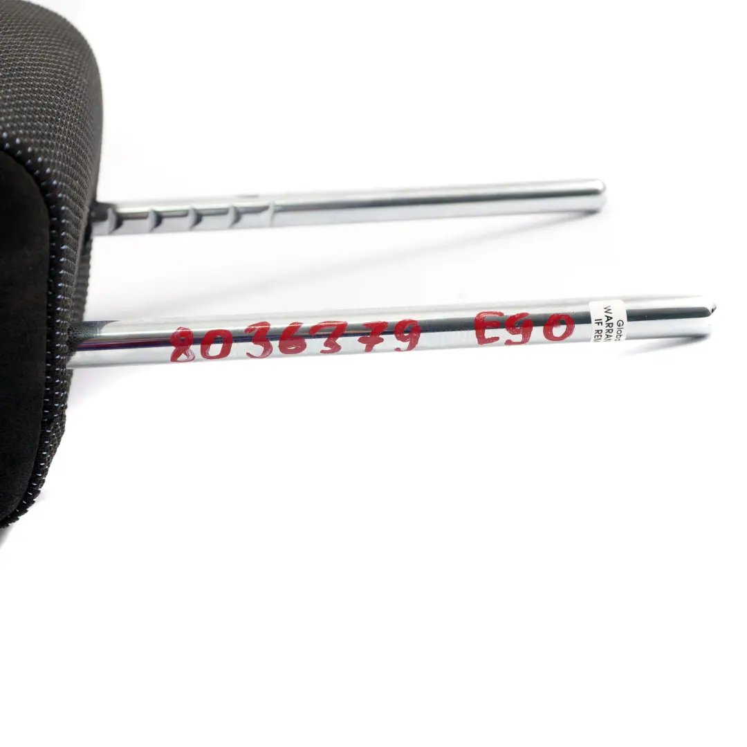 BMW E90 E91 LCI Zagłówek Fotela Tył Alcantara - SKU 8036379 - Numer Części 8036379