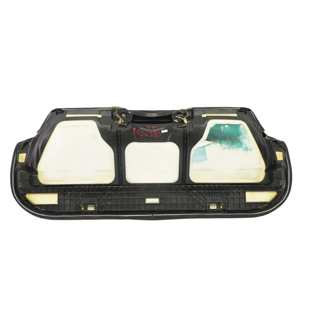 Hintenbank Sitzbank-R?cklehne Alcantara Nero per BMW E90 M Sport con numero di parte 8036389 BMW E90 M Sport Hintenbank Sitzbank-R?cklehne Alcantara Nero - SKU 8036389 - Numero di parte 8036389