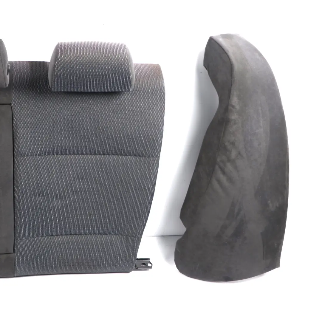 Sofa Bench Set Folding Backrest Cloth Alcantara Anthracite to BMW E90 Rear Seat with Part number 8036395 BMW E90 Rear Seat Sofa Bench Set Folding Backrest Cloth Alcantara Anthracite - SKU 8036395-2 - Part number 8036395